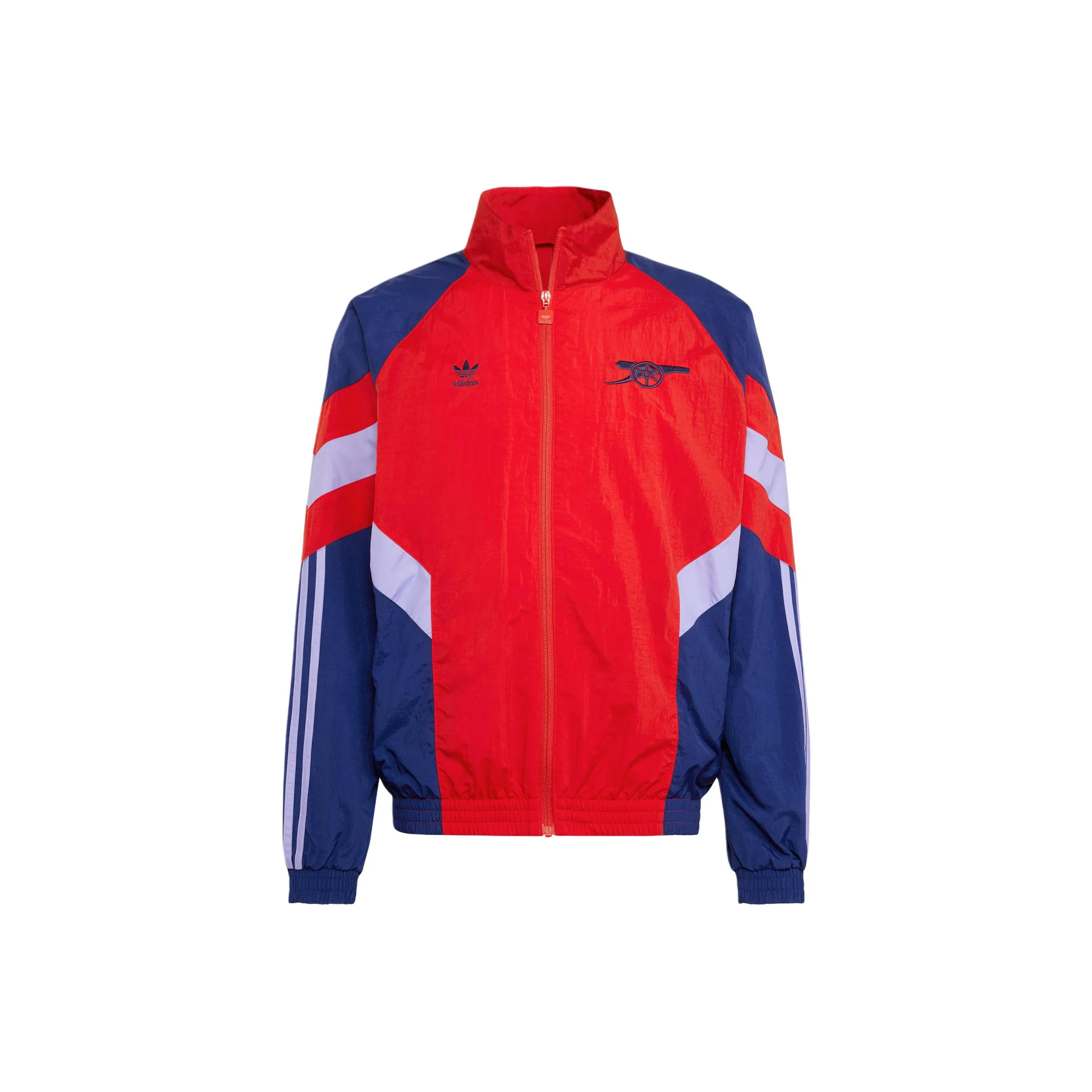 Adidas Originals TRACK TOP Куртки и Пальто Мужской Светло-Красный Полуночный Синий