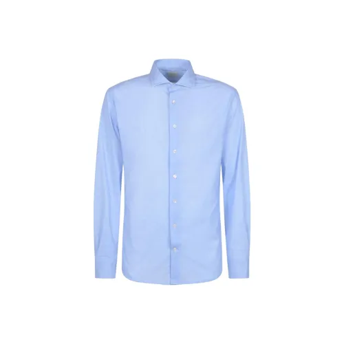 TRAIANO MILANO Blue Мужские Рубашки