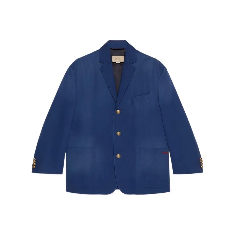 GUCCI Business Suits Men's Blue
