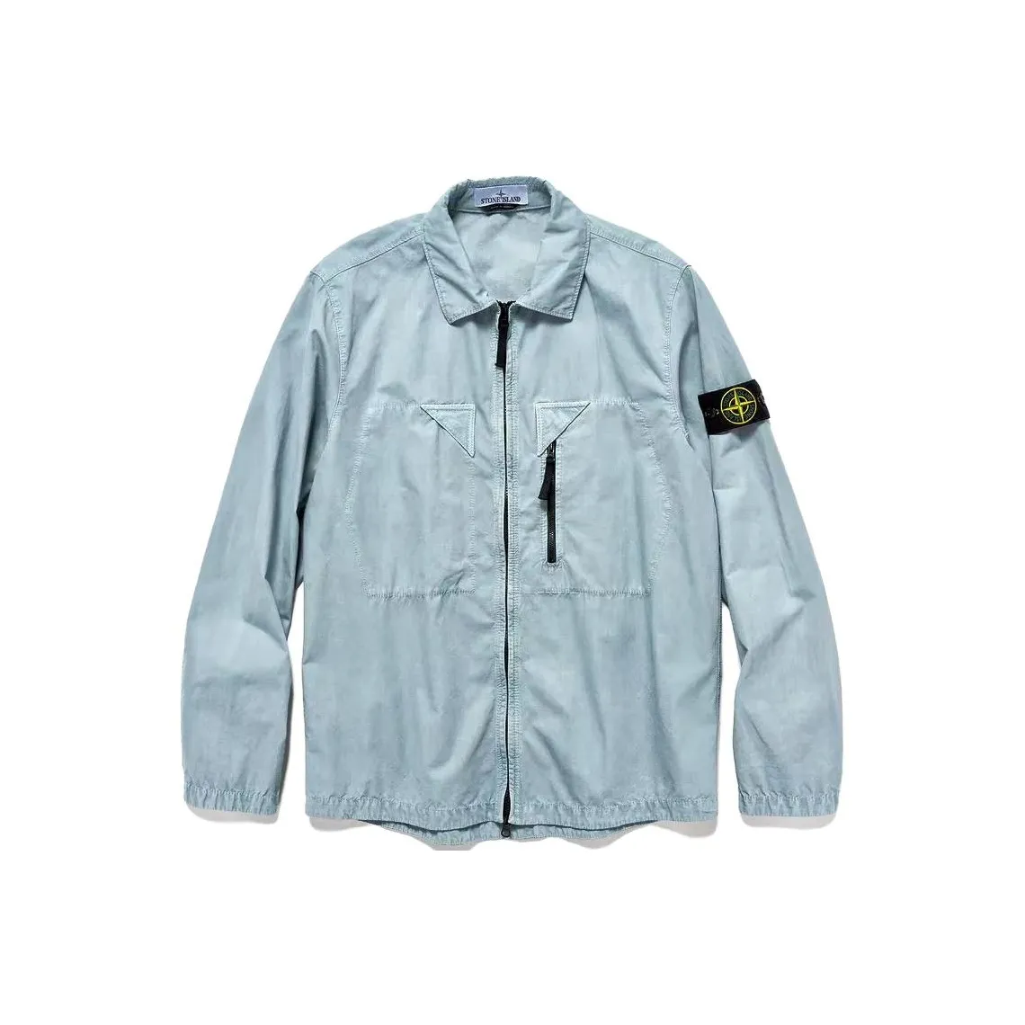 STONE ISLAND Jackets & Coats Unisex Light Blue