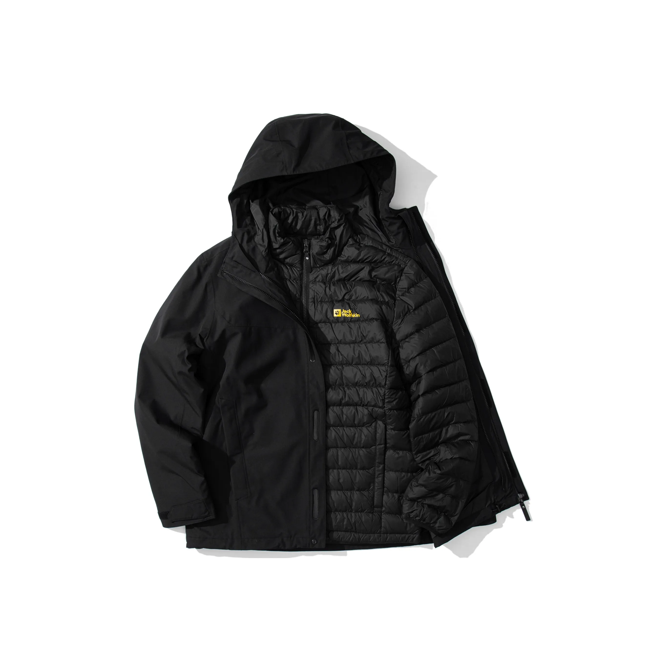 Jack Wolfskin Hiking Outdoor Hiking Urban Living/Travel/Commuting Waterproof And Windproof Windbreaker Jacket Unisex