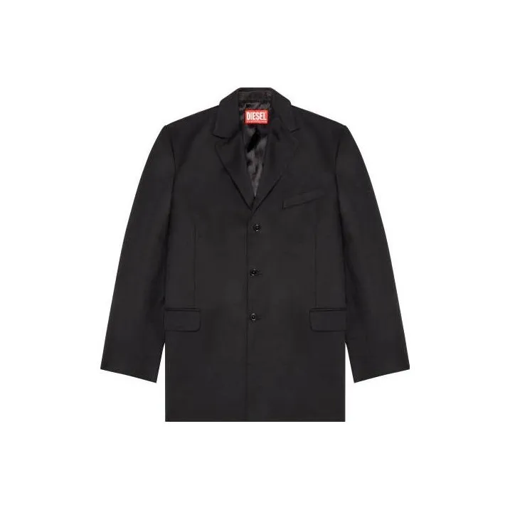 DIESEL Мужские черные куртки