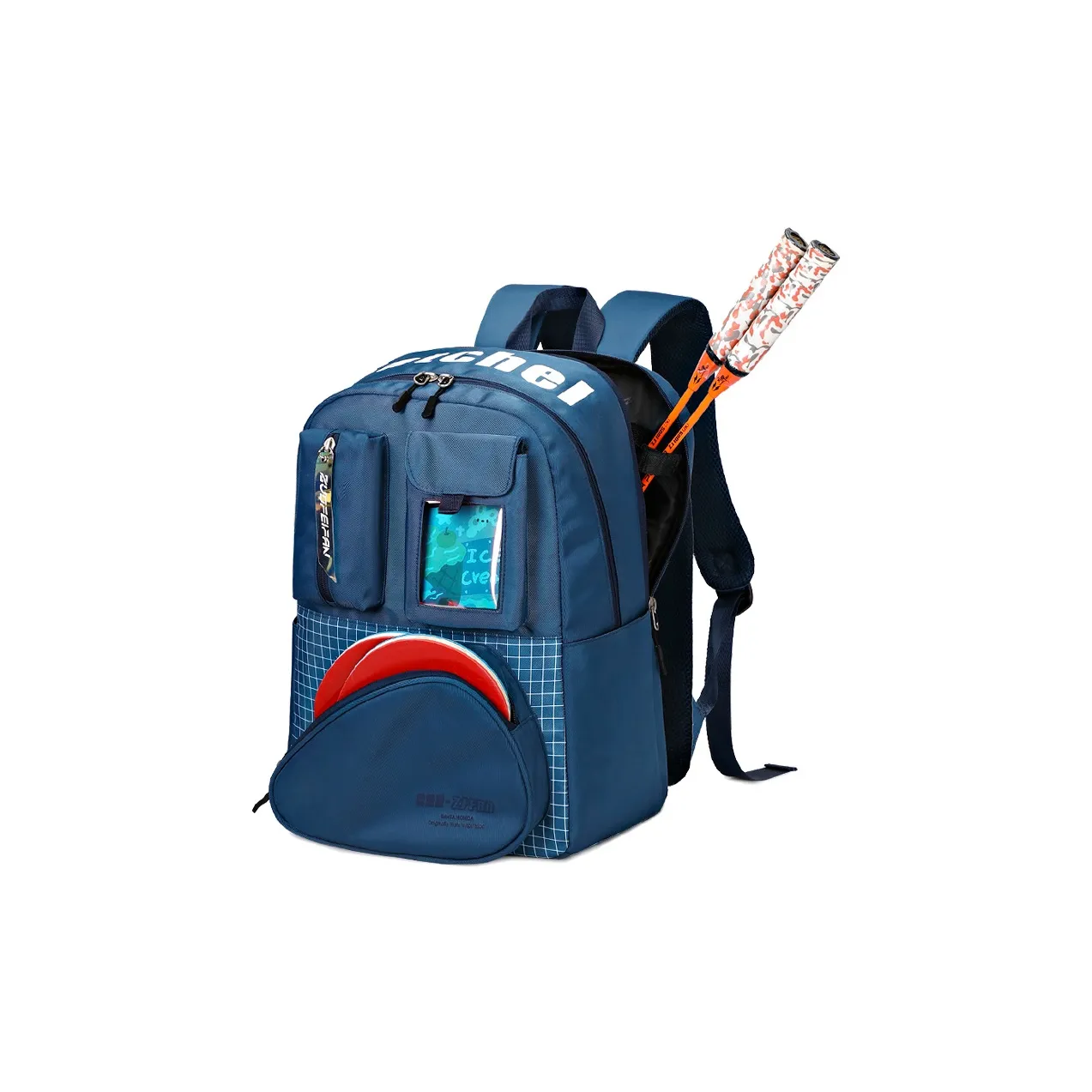 ZUOFEIFAN Fabric Backpack Regular Kids' Cool Blue