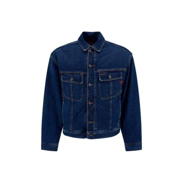 DIESEL FW22 Denim Jacket Men's Denim Blue