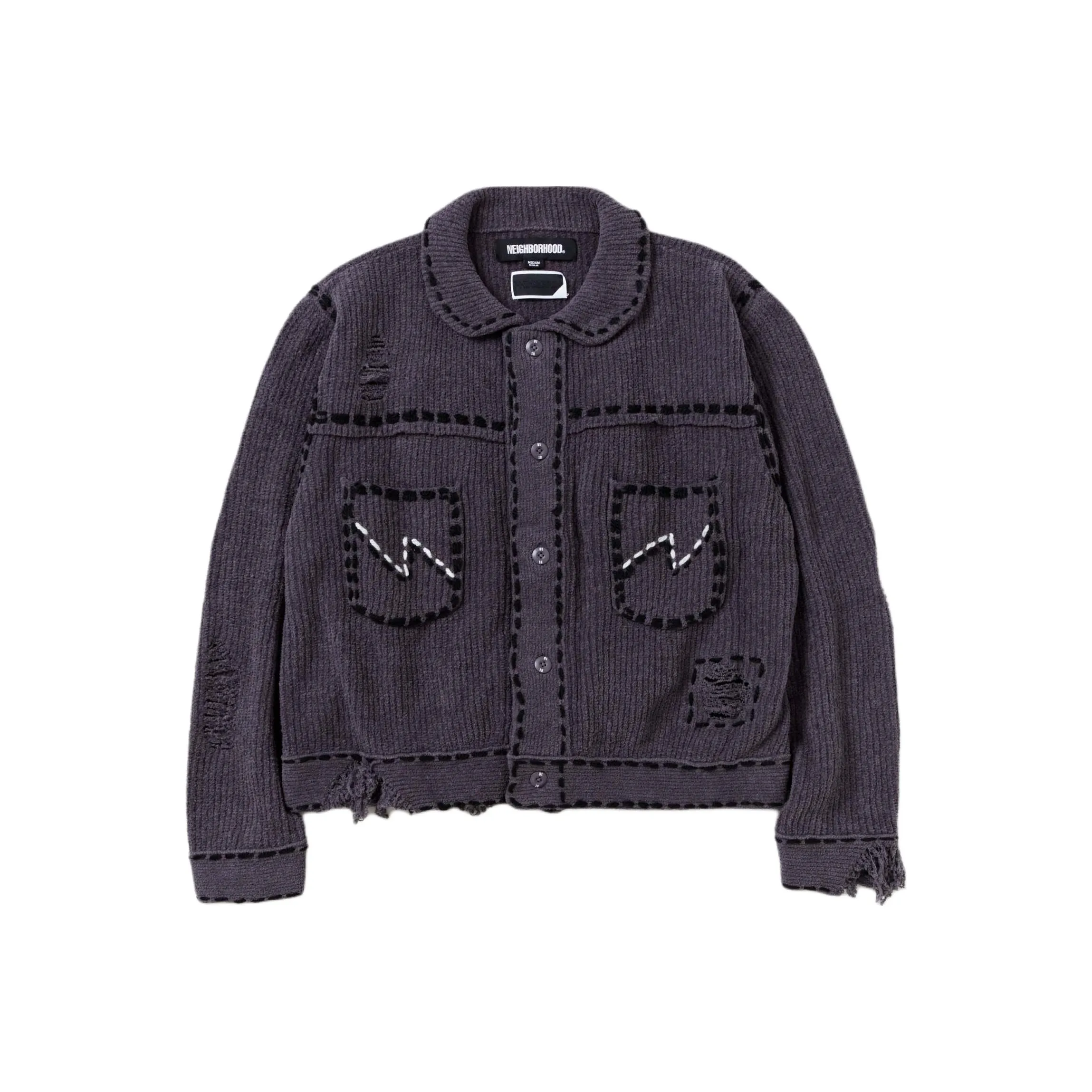 NEIGHBORHOOD совместный бренд PHINGERIN Collaboration Трикотаж Унисекс