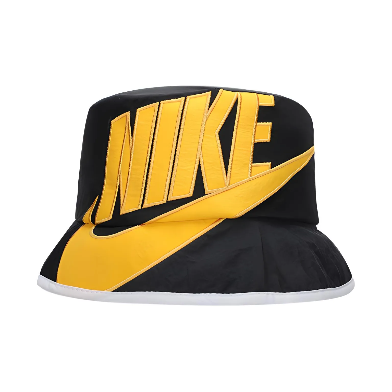 Nike Embroidered Logo Sun Bucket Hat Black