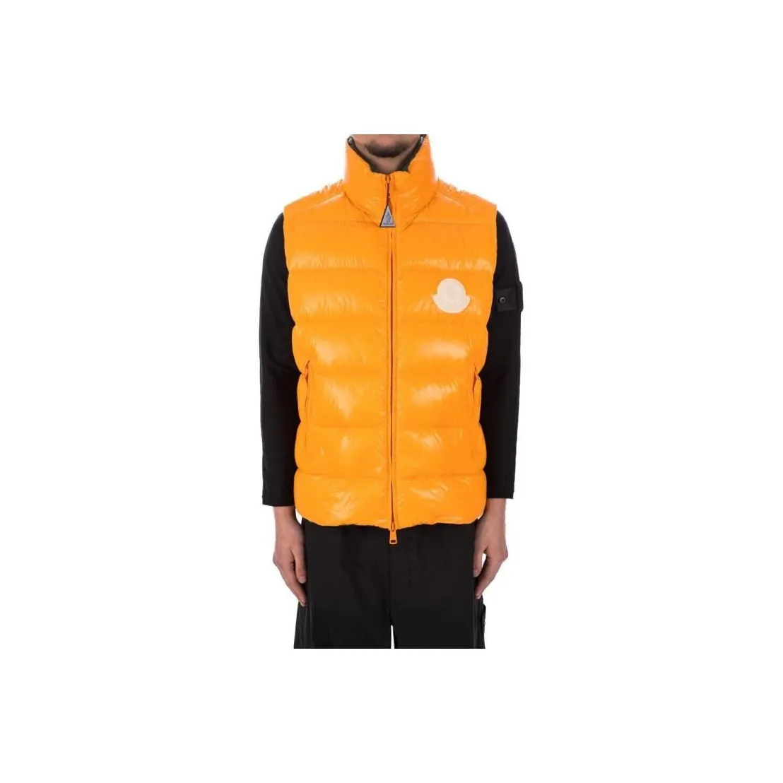 Moncler Vests Men's Orange
