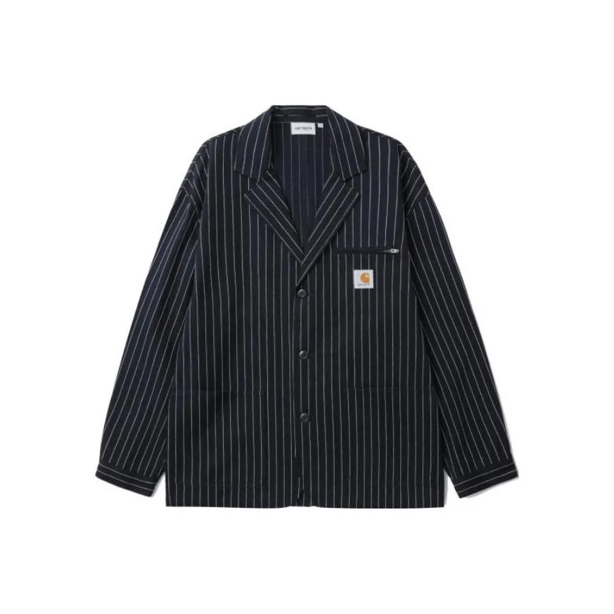 Carhartt WIP Business Suits Men Navy Blue