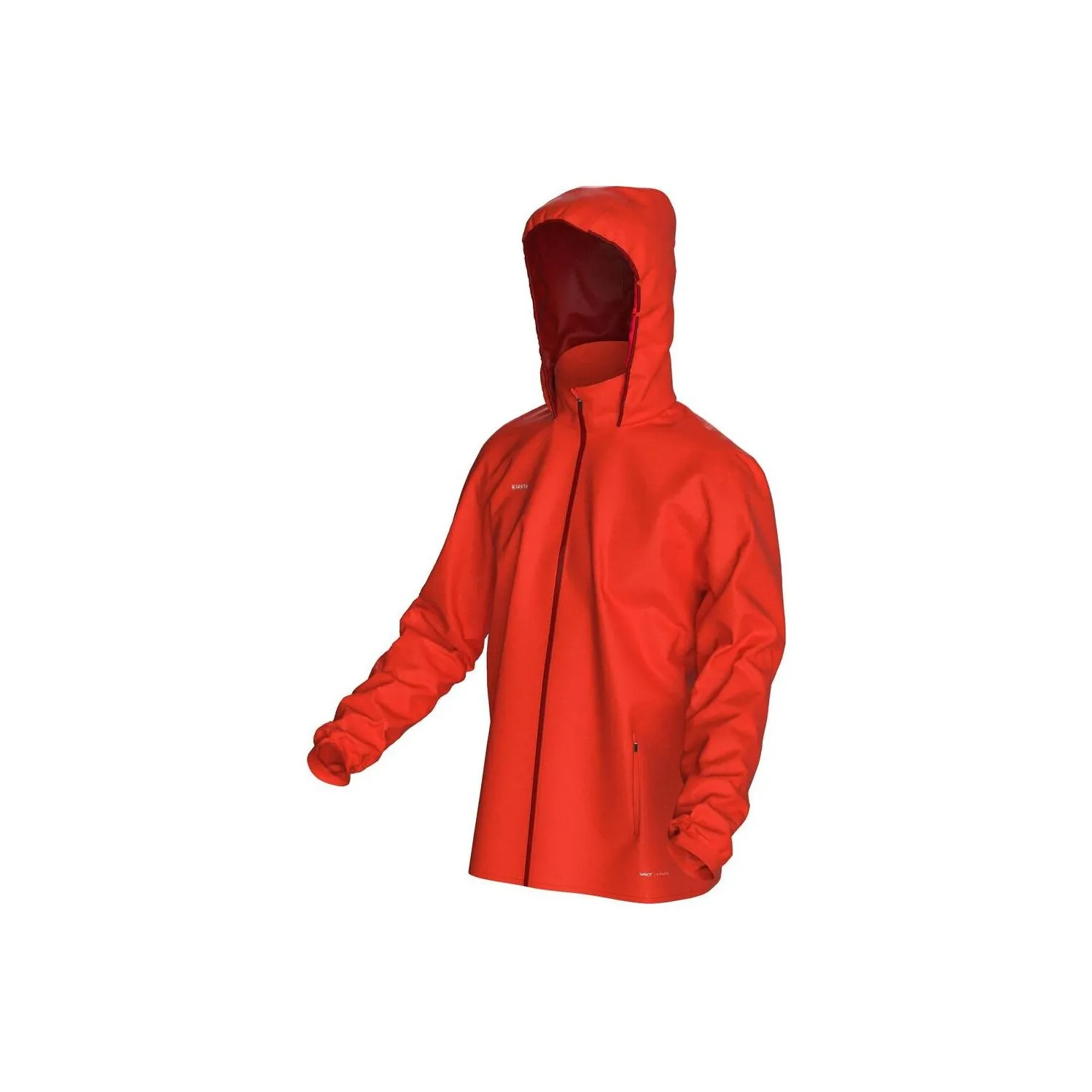 DECATHLON Куртки и пальто Мужской Триумфально-красный Угольно-серый