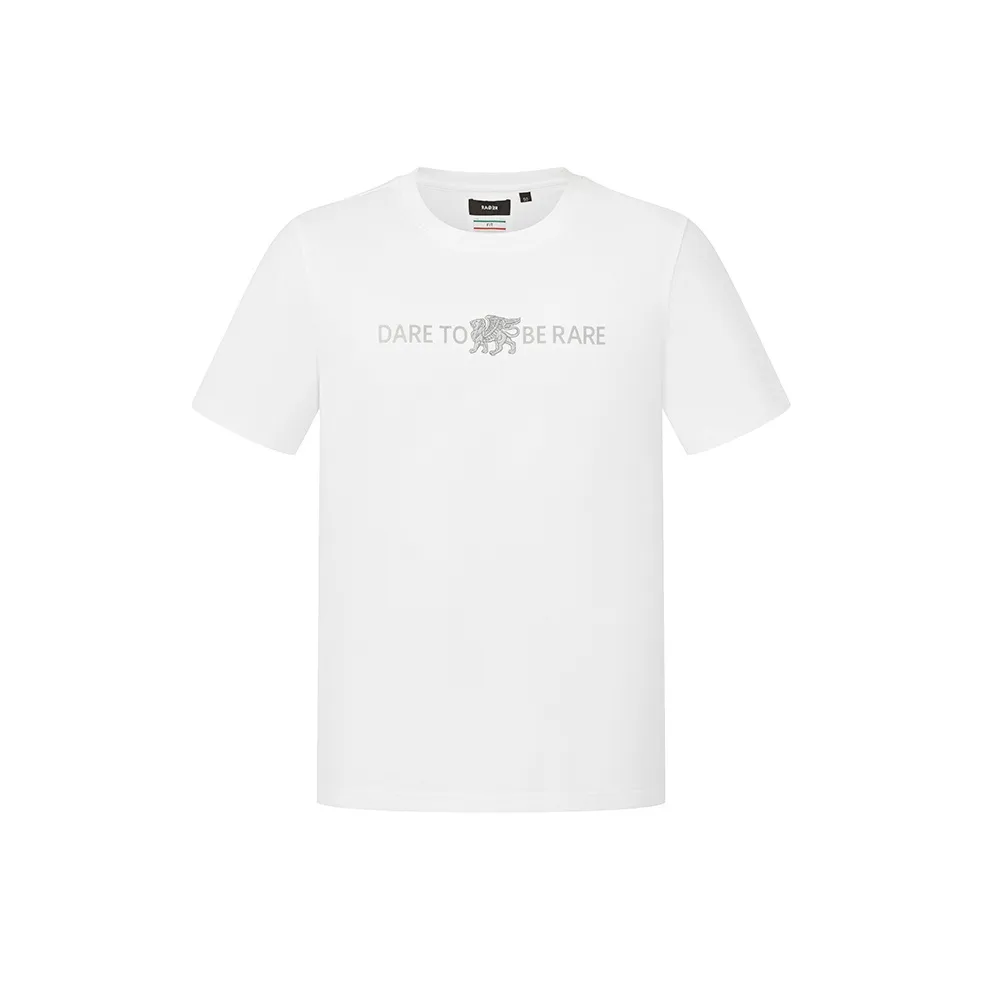 RARE Белая Мужская T-Рубашка