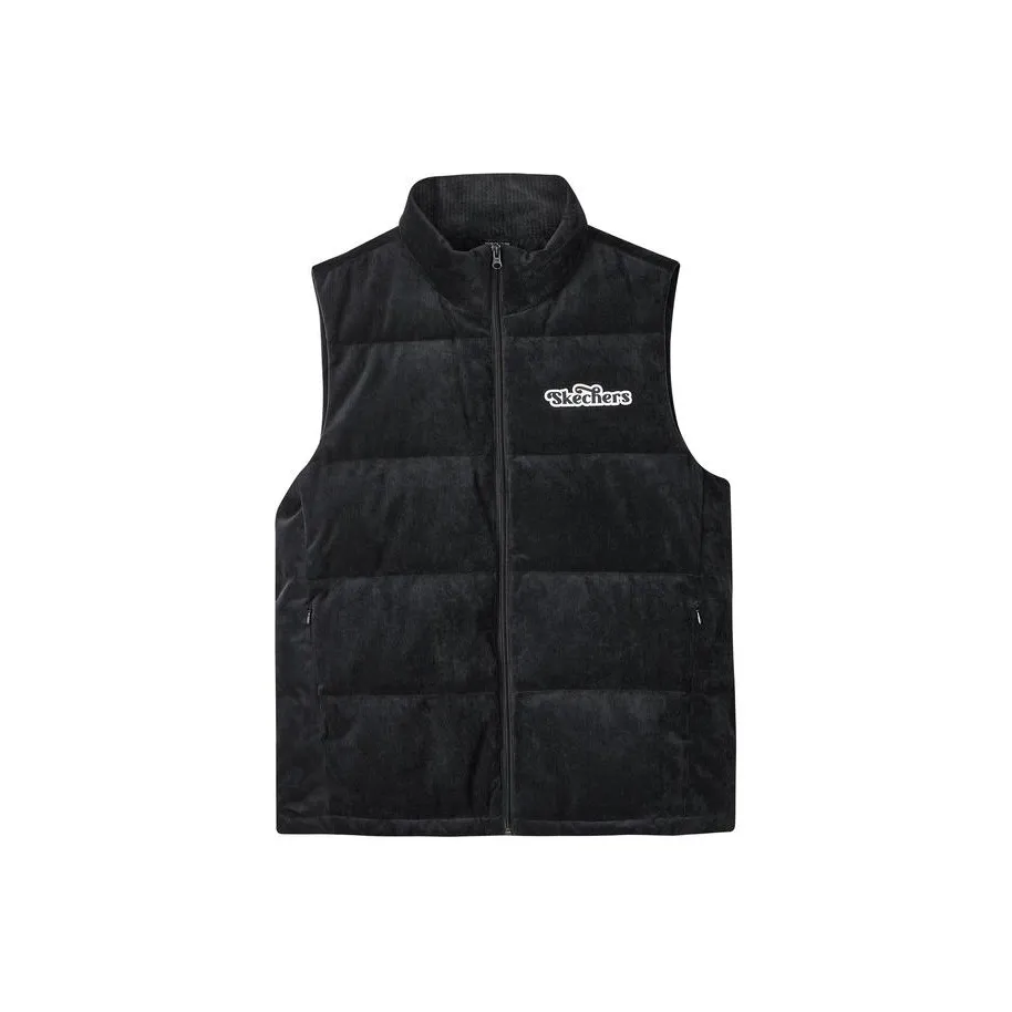 Skechers Sports Life Collection Down Vest Unisex Carbon Black/0018