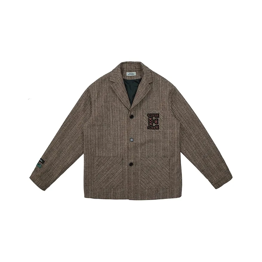 EMPTY REFERENCE Business Suits Unisex Coffee