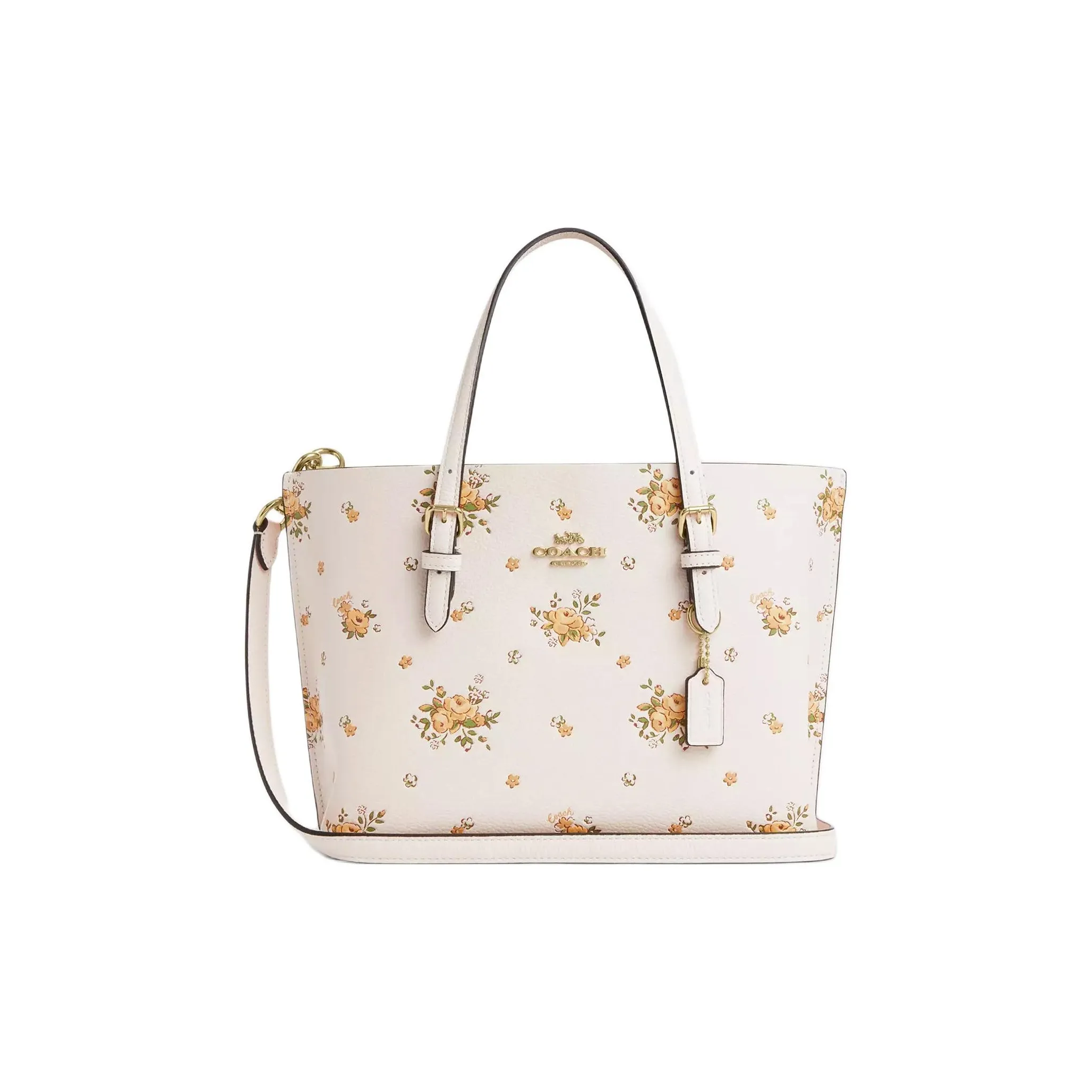 COACH Pebble кожа сумка-тоут сумка для покупок сумка через плечо сумка среднего размера женская белая