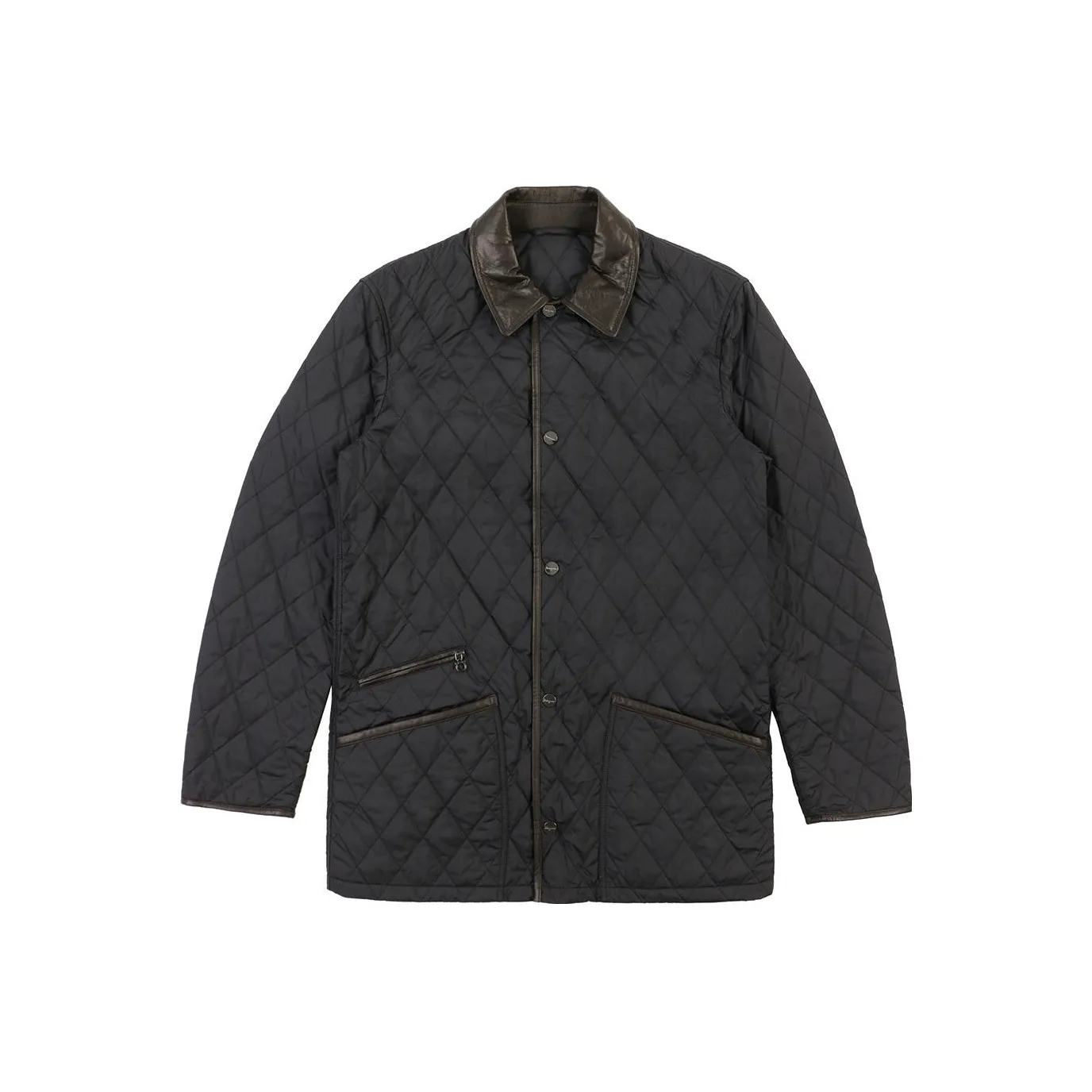 Ferragamo Jackets Men Black