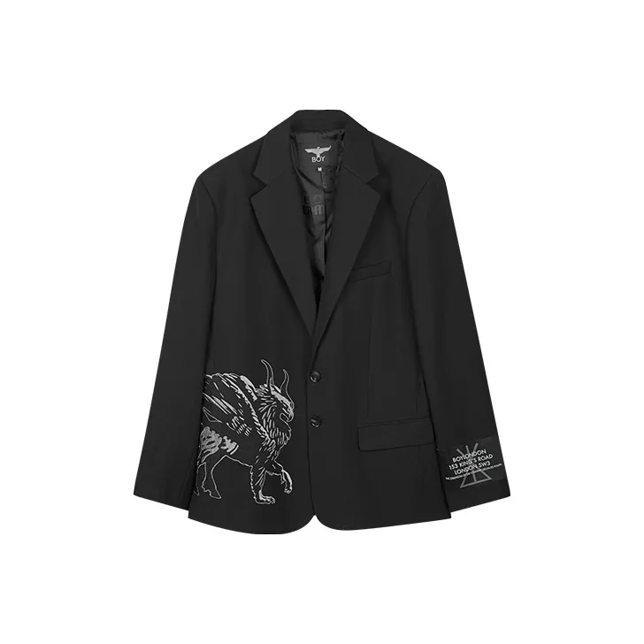 Boy London Business Suits Unisex Black