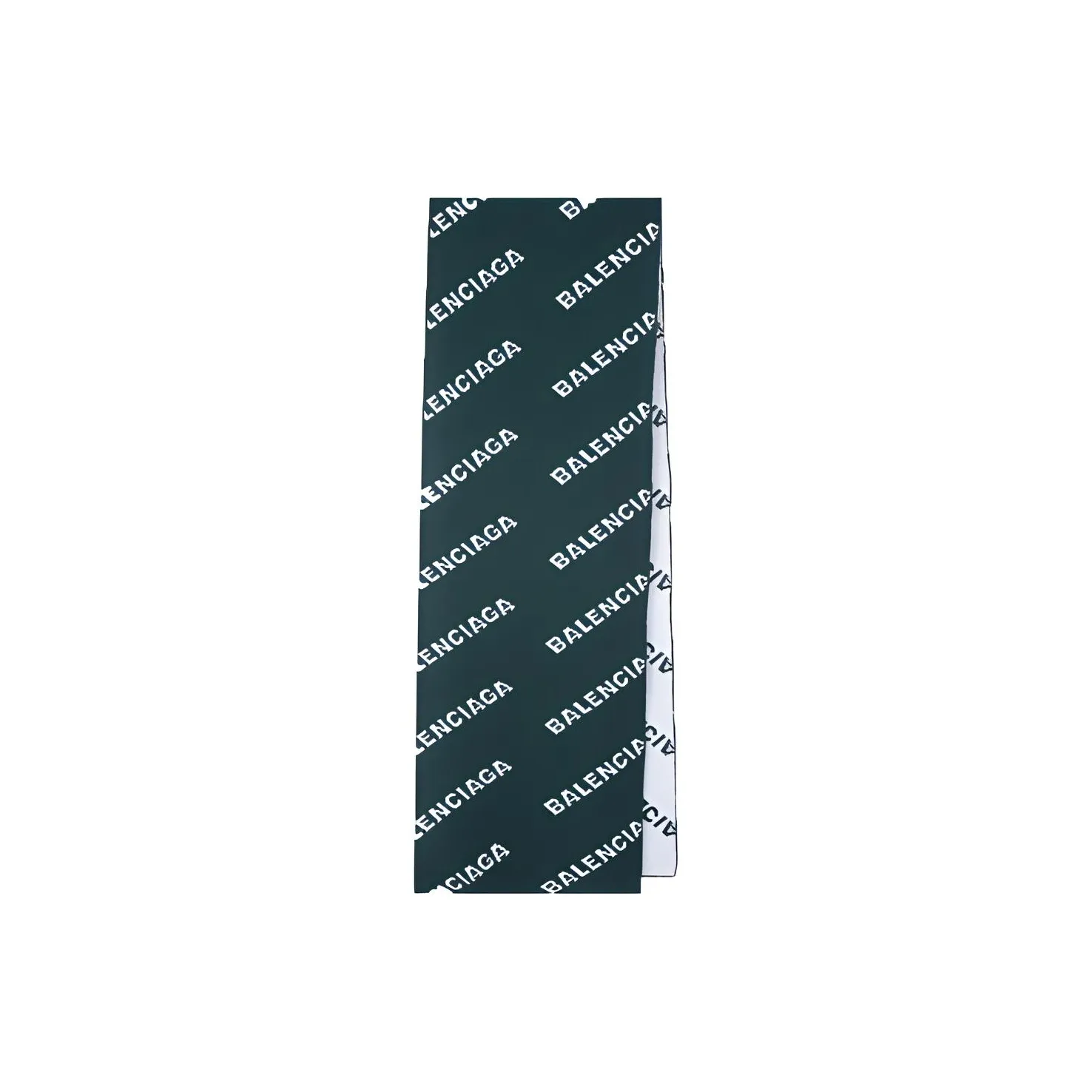 Balenciaga Knit Scarves Men's Forest Green