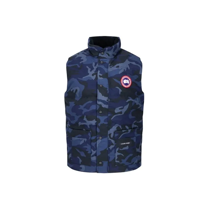 Canada Goose Vest Men
s Dark Blue