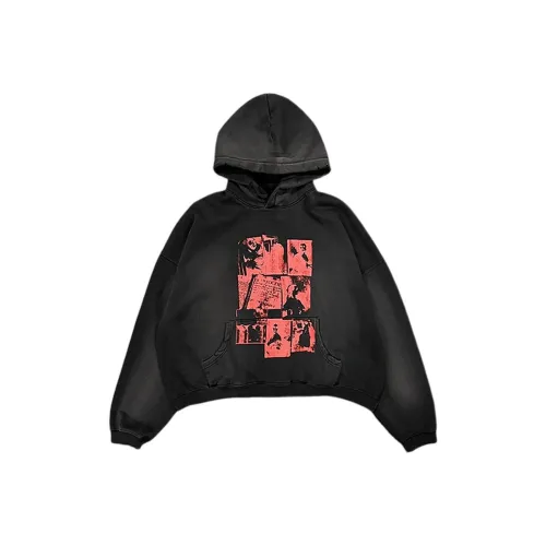 Undermycar FW24 Черный Мужские Свитшоты
