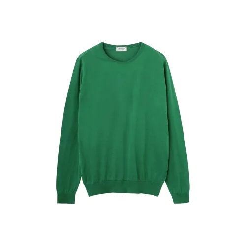 JOHN SMEDLEY SCOTT Зеленый Мужские Свитшоты