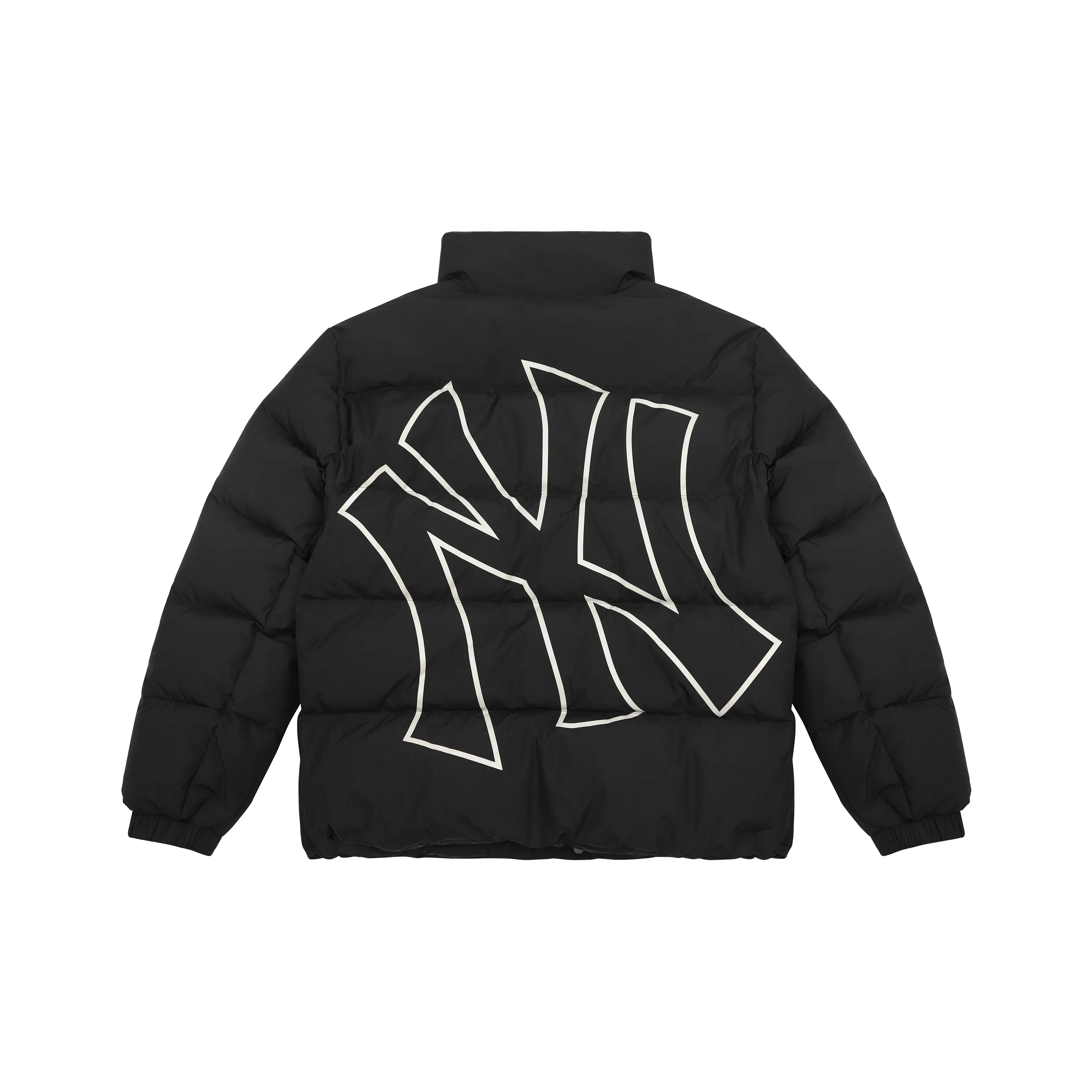 MLB New York Yankees Down Jacket Cropped Unisex Black