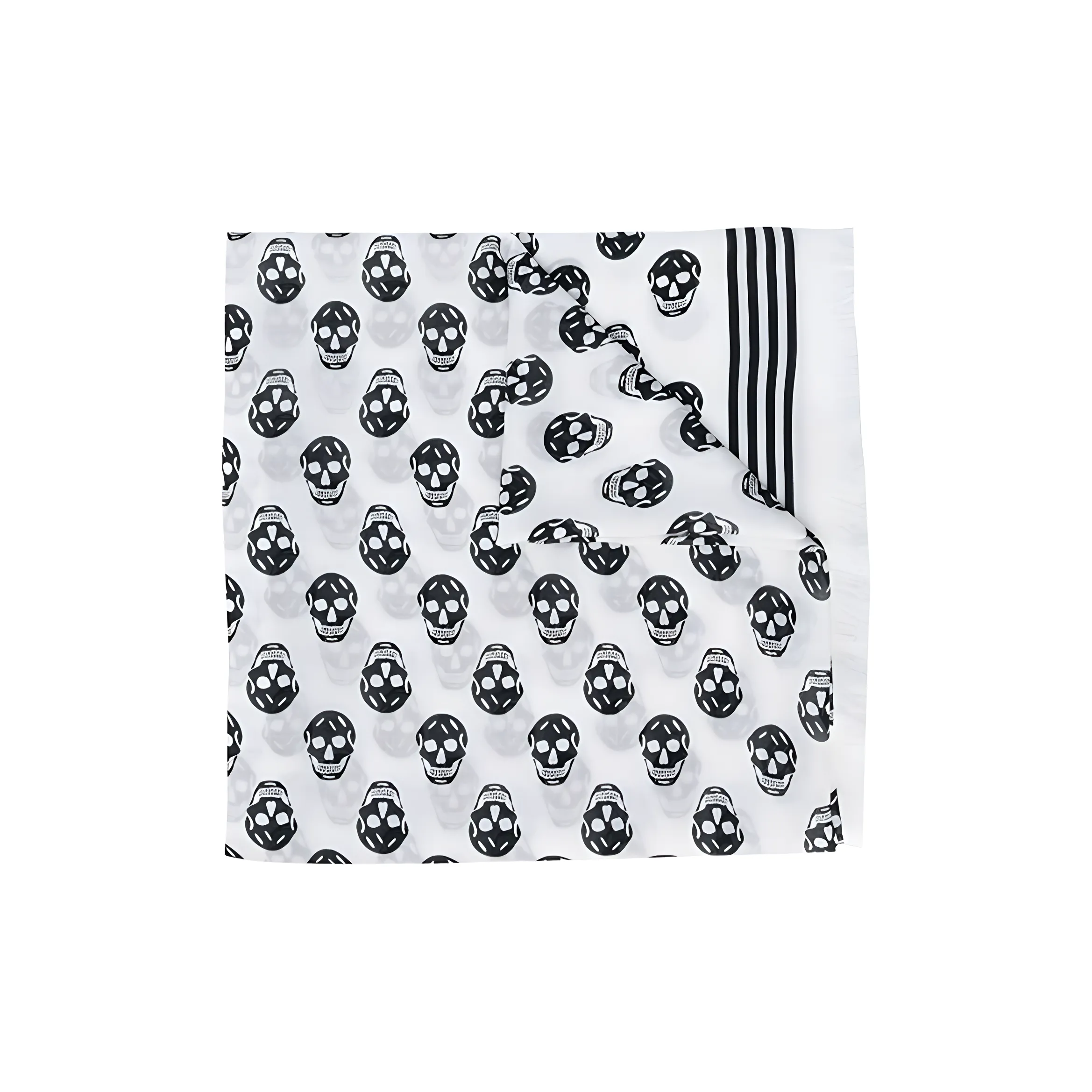 Alexander McQueen Modal, Wool Knit Scarves Women's White