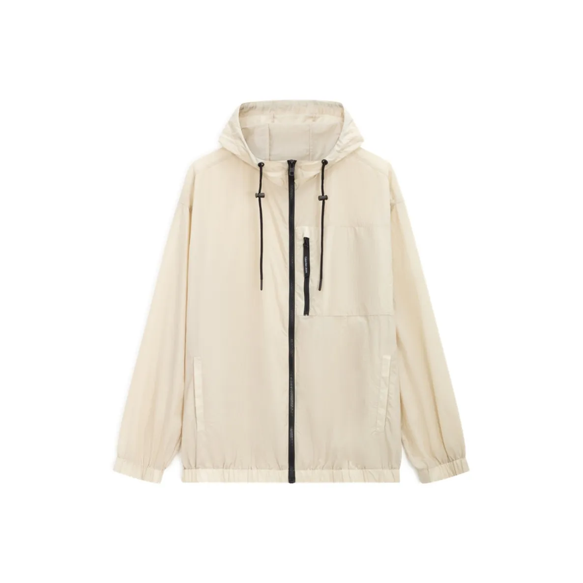 CALVIN KLEIN No Sun Series Jacket Unisex Litchi Meat White