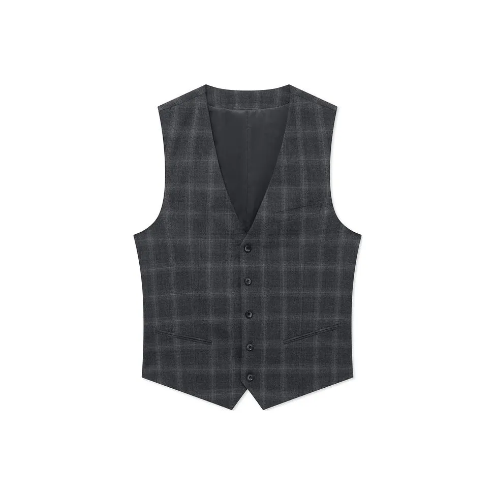 GXG Мужские жилеты в синей клетке