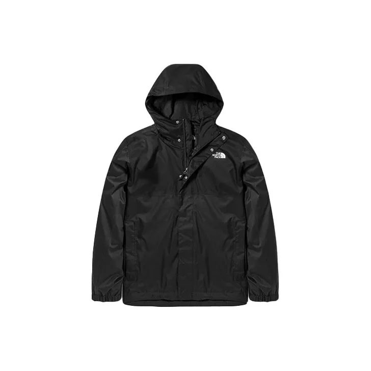 THE NORTH FACE Поход Водонепроницаемый Ветрозащитный и Дышащий Ветровка Мужской Черный