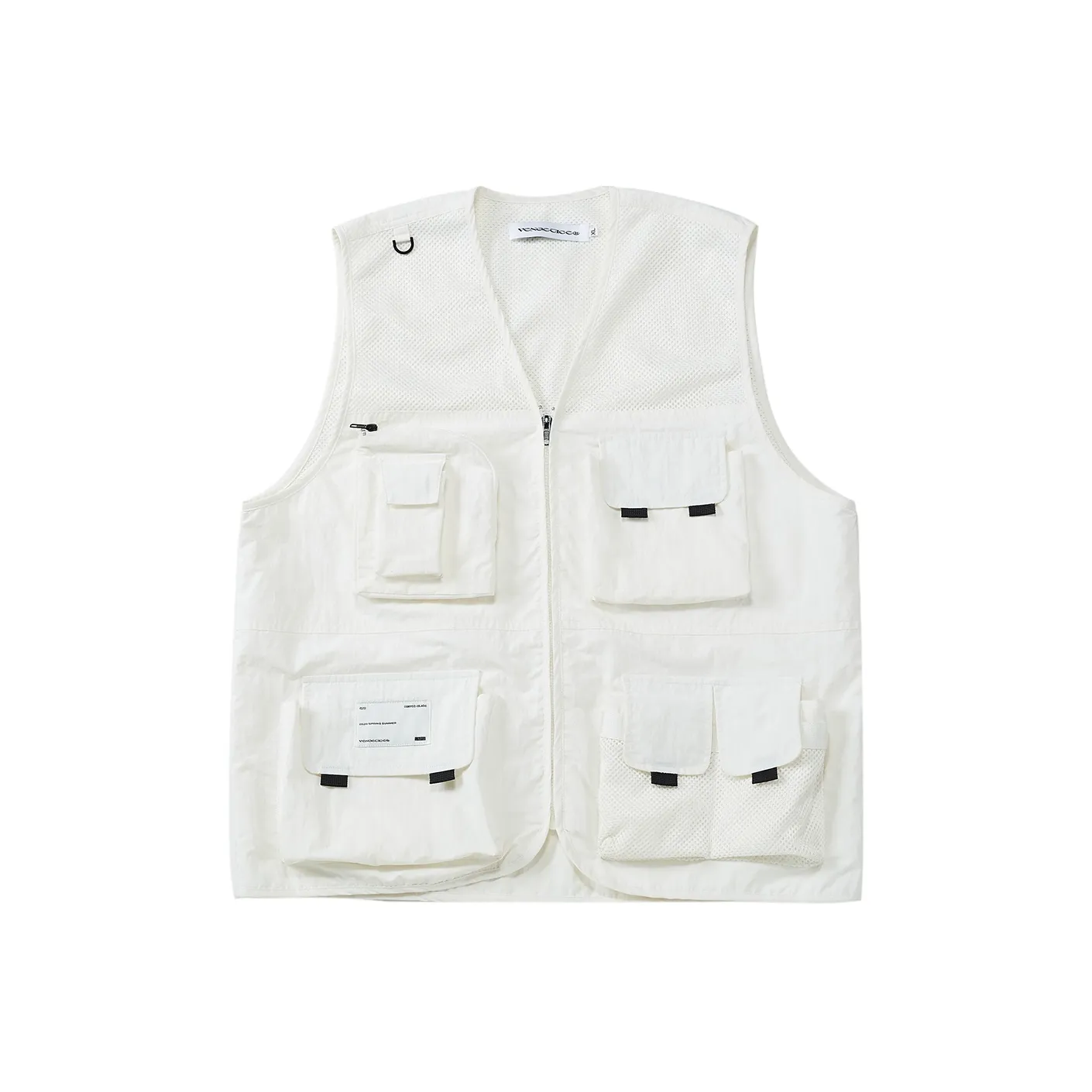 FPA V Neck Loose Fit Vest Unisex White