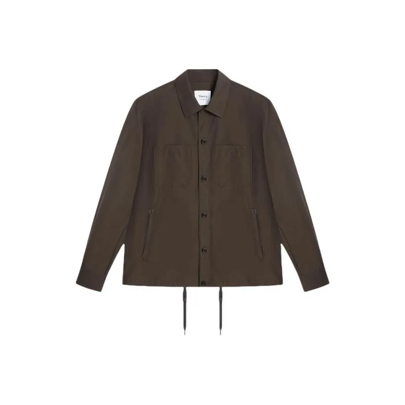 THEORY THEORY Designer Co-authored Collection Jacket Men's Dark Coffee