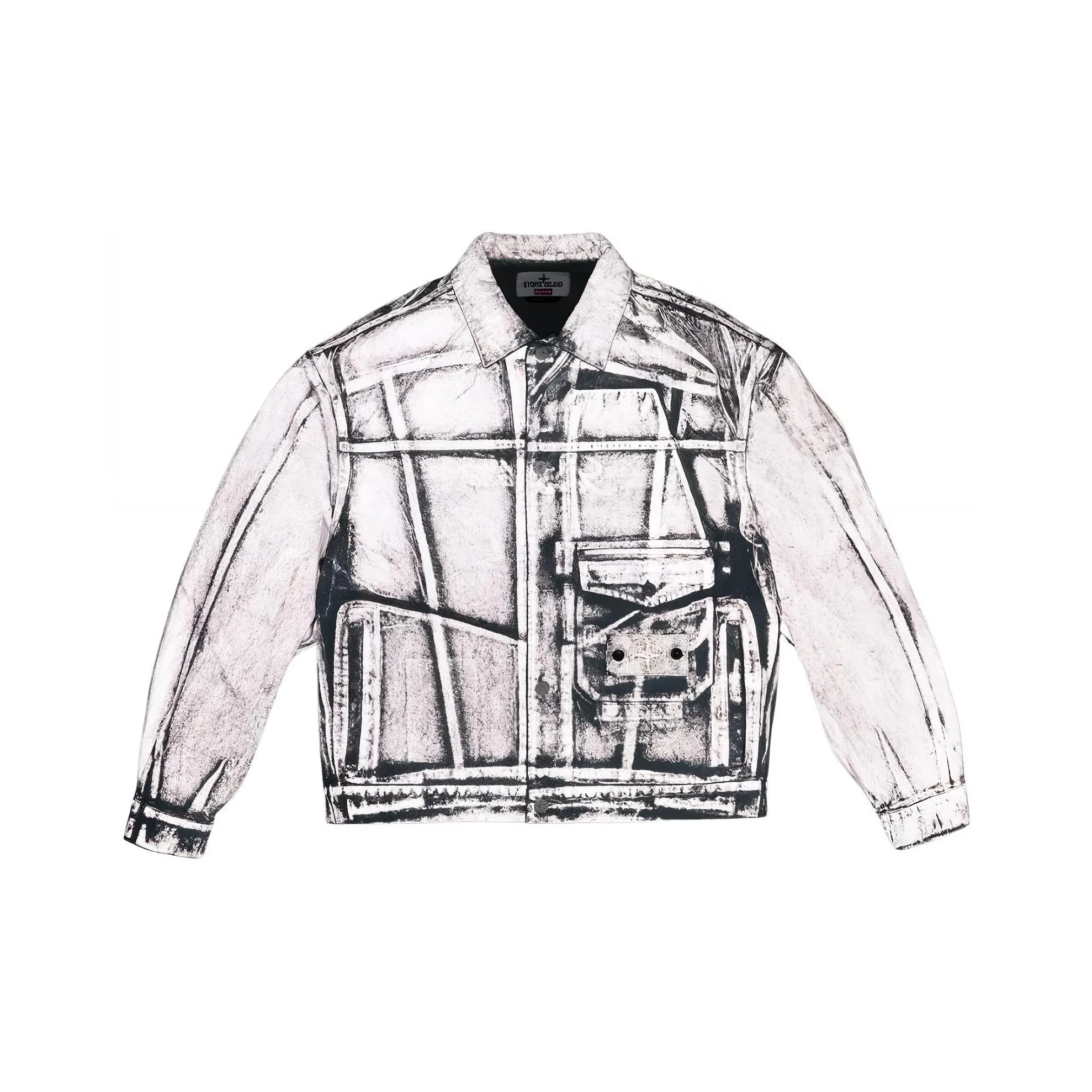 Supreme Stone Island Denim Trucker Jacket