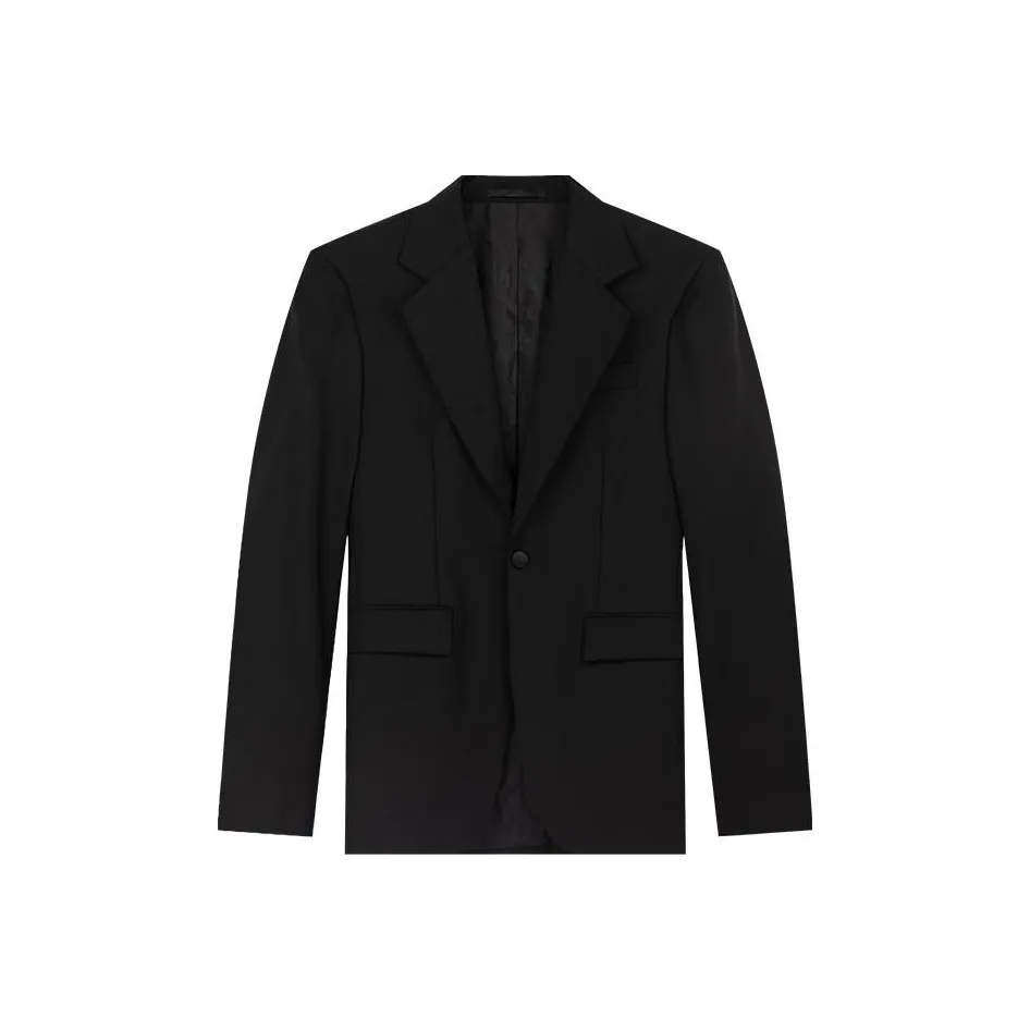 VERSACE VERSACE Business Suits Coats Men's Black