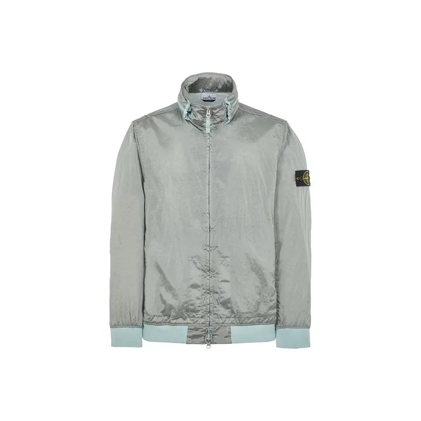 STONE ISLAND Compass patch Long sleeved Bomber Jacket