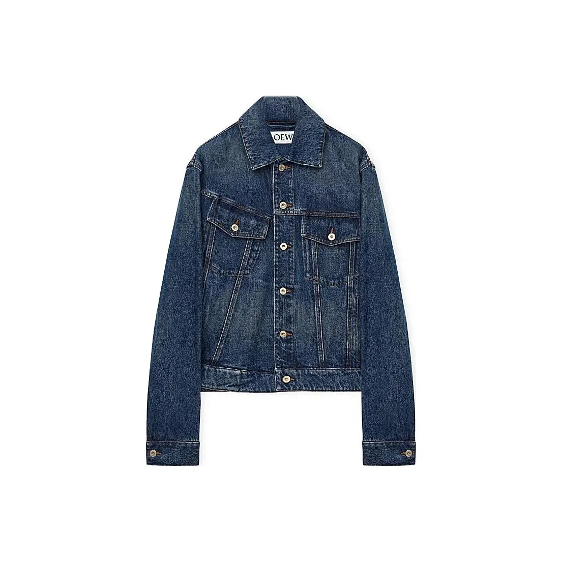 LOEWE Denim Jackets Men's Blue