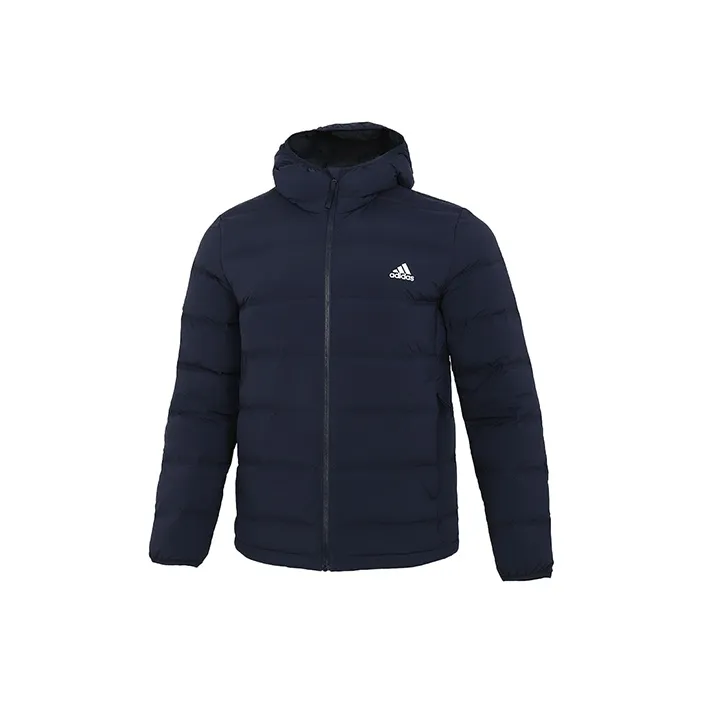 Adidas Helionic Пуховик Мужской Темно-Синий