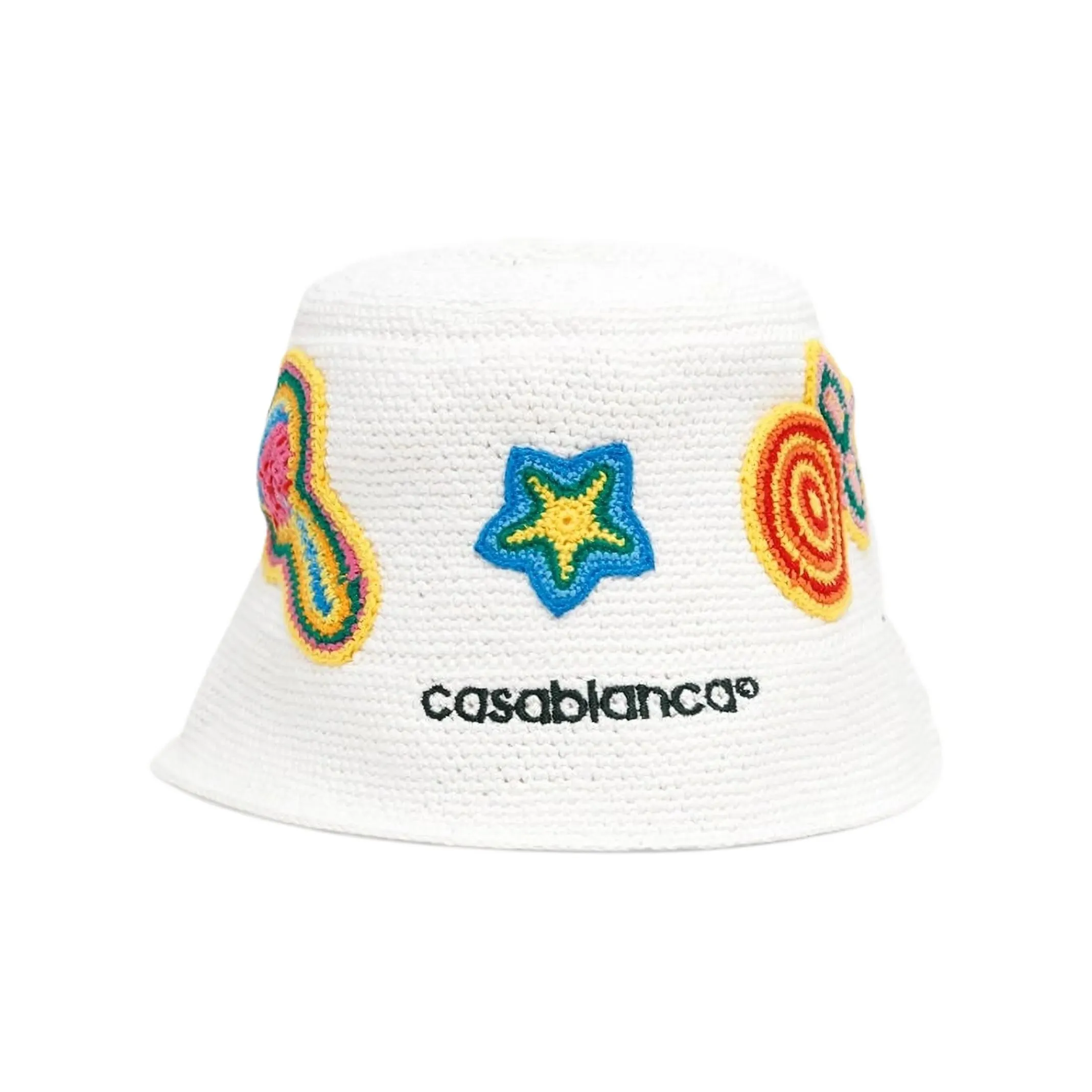 CASABLANCA Logo embroidered Bucket Hat
