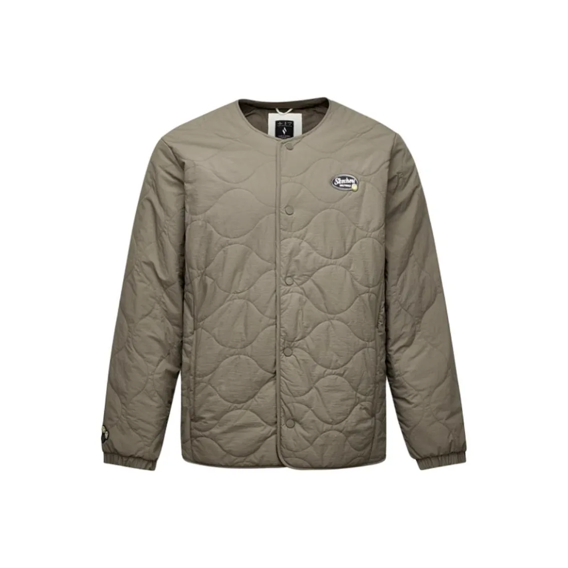 Skechers LADIES WOVEN COTTON Jackets Coats Unisex Mushroom Brown