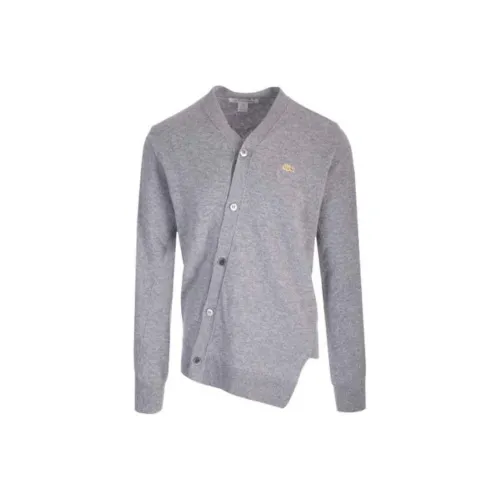 COMME DES GARCONS SHIRT Серый Мужской Трикотаж