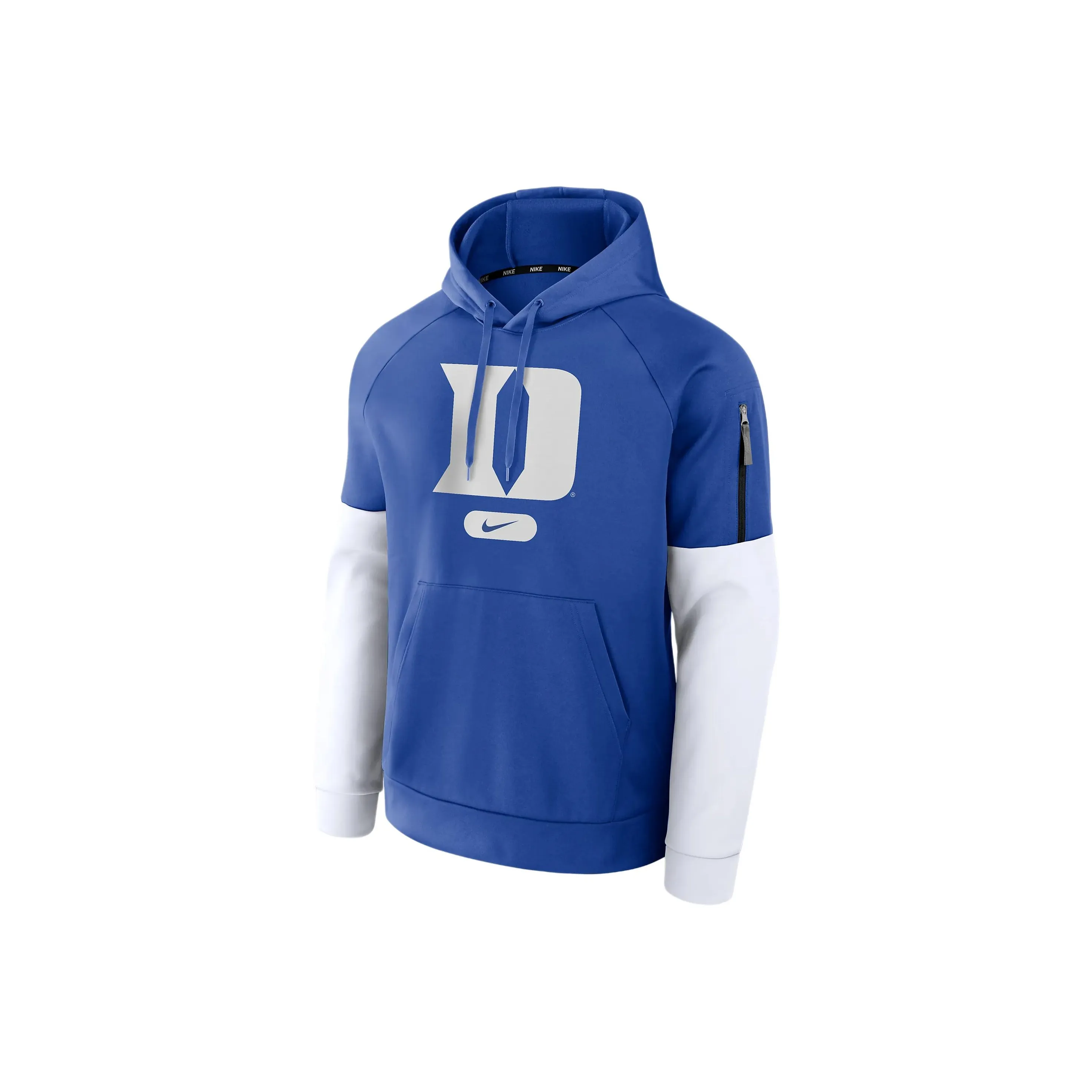 Nike Duke Blue Devils Fitness Men's Nike Therma College Pullover Hoodie