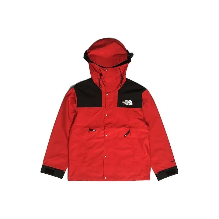THE NORTH FACE 1990 Collection Waterproof And Windproof Windbreaker Jacket Unisex Couple
s Red