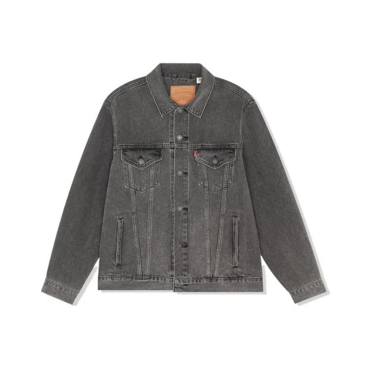 Levis Denim Jackets Men's Gray