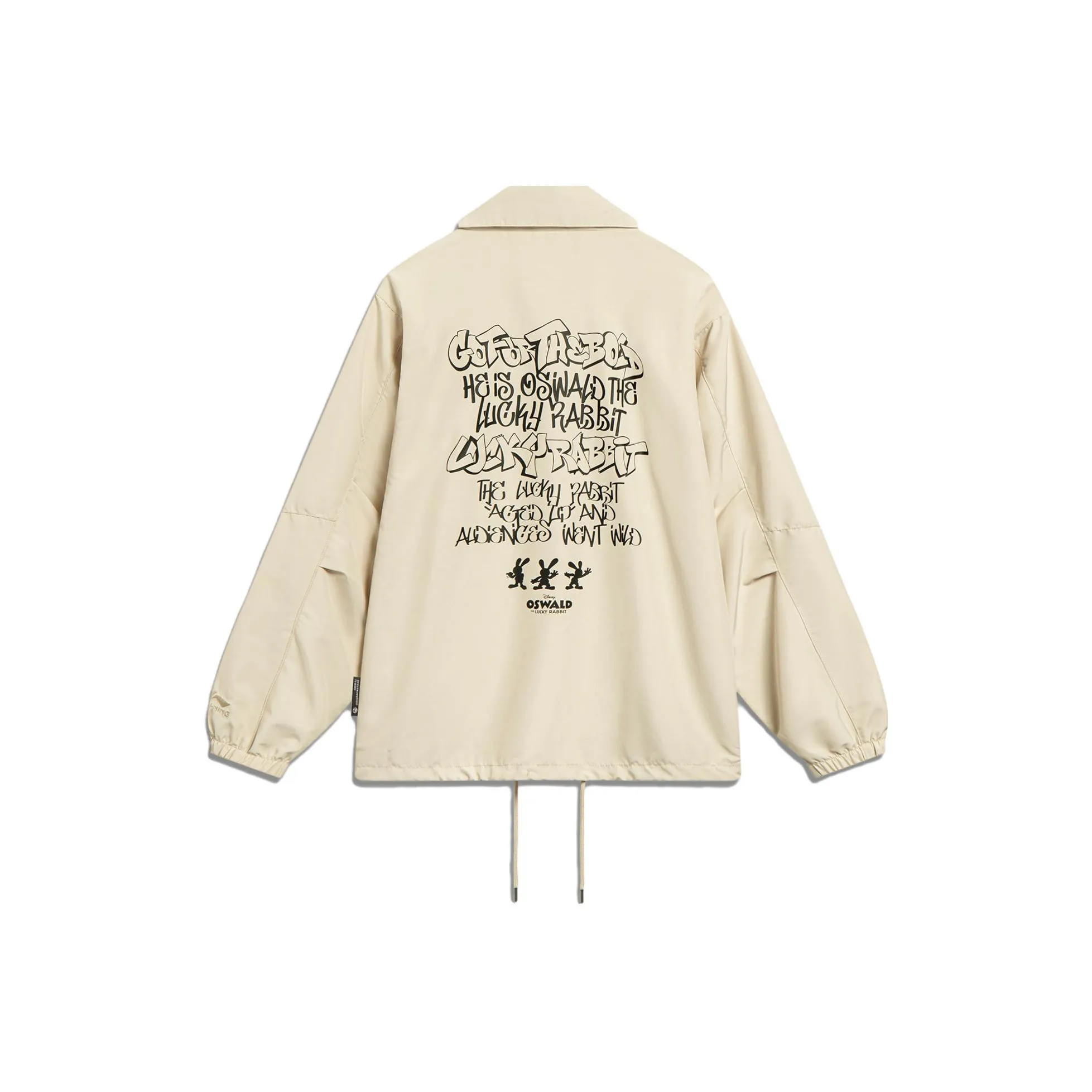 LiNing x Disney Jacket Men's Light Milk Umber