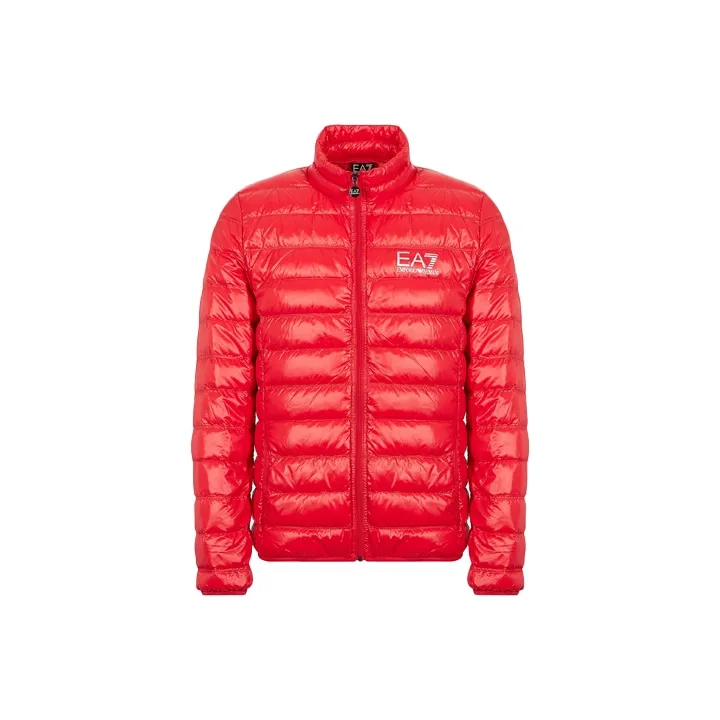 EMPORIO ARMANI EA7 Down Jacket Men's Red