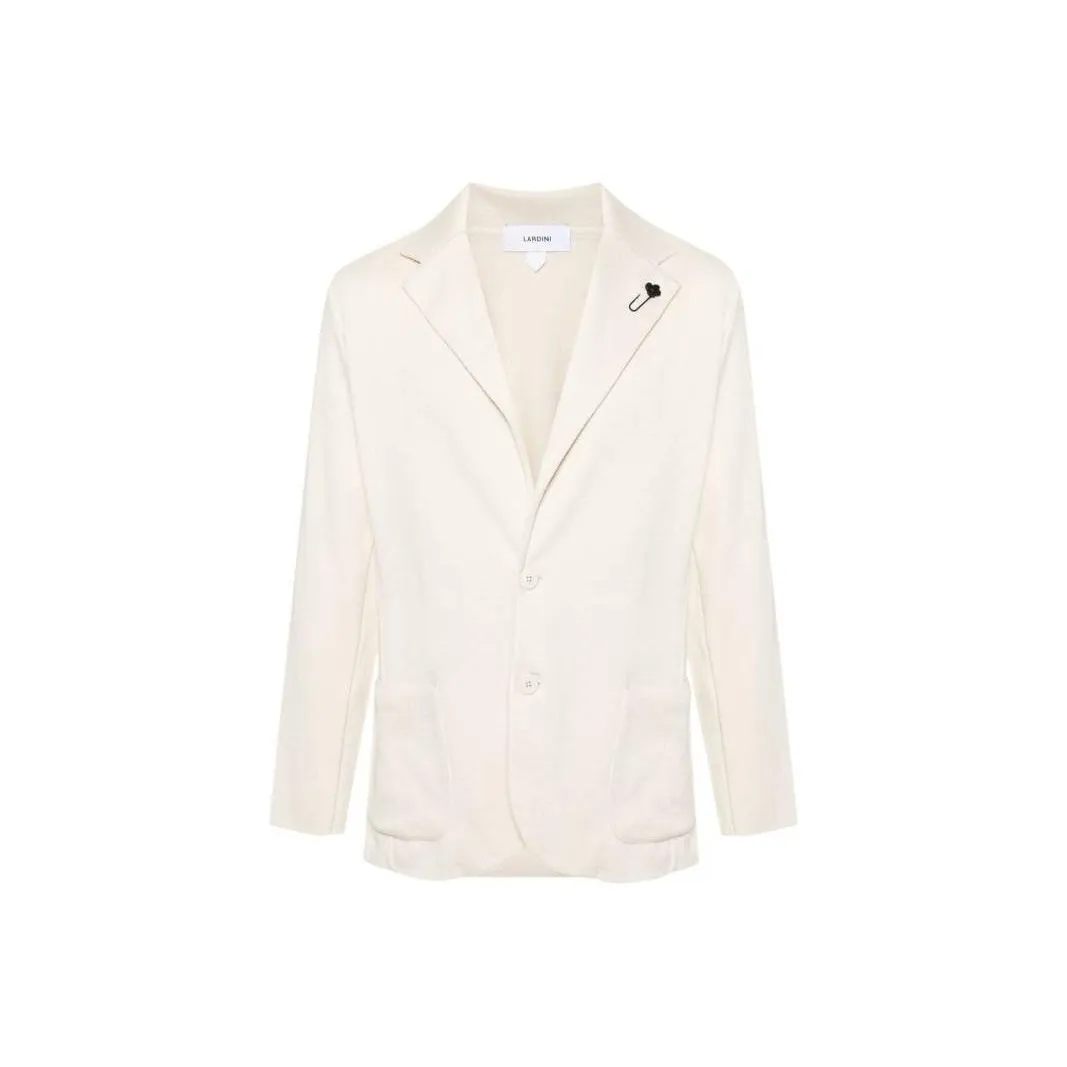 LARDINI Knitted Cotton Blazer