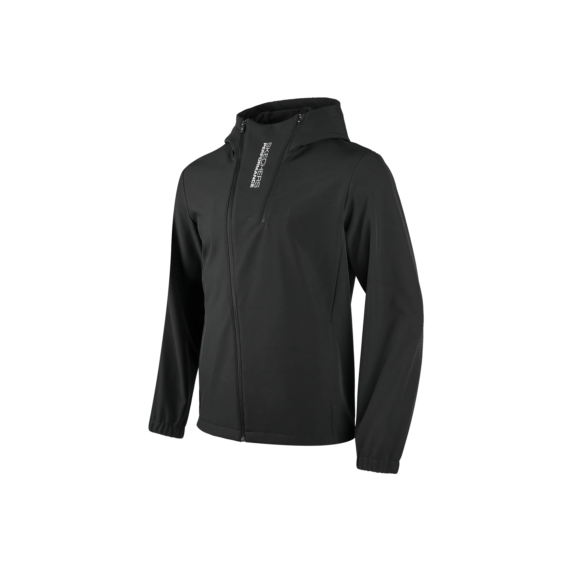 Skechers Поход Водонепроницаемый Термический Водоотталкивающий Ветровка Мужской Угольно-черный
