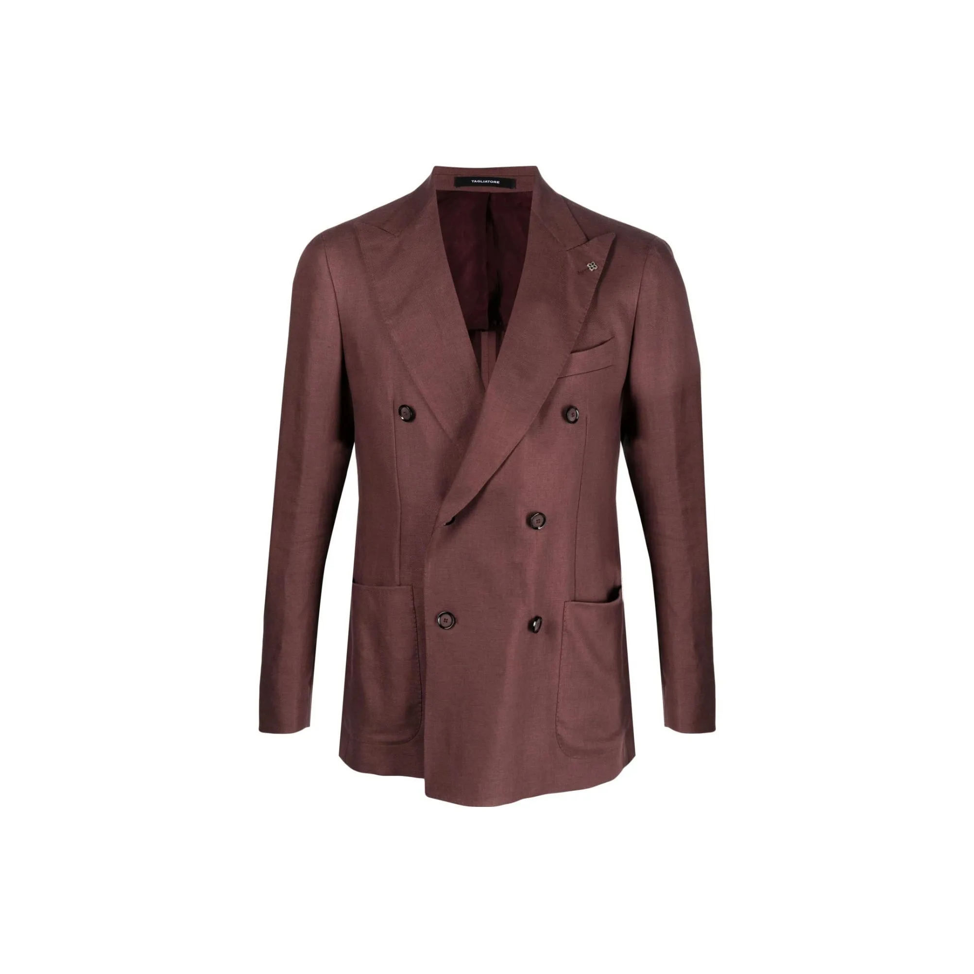 Tagliatore Double breasted Linen Blazer