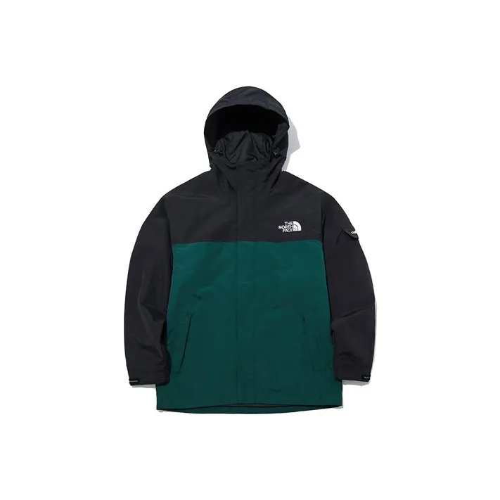 The North Face Водонепроницаемый и Дышащий Ветровка Унисекс Зеленый