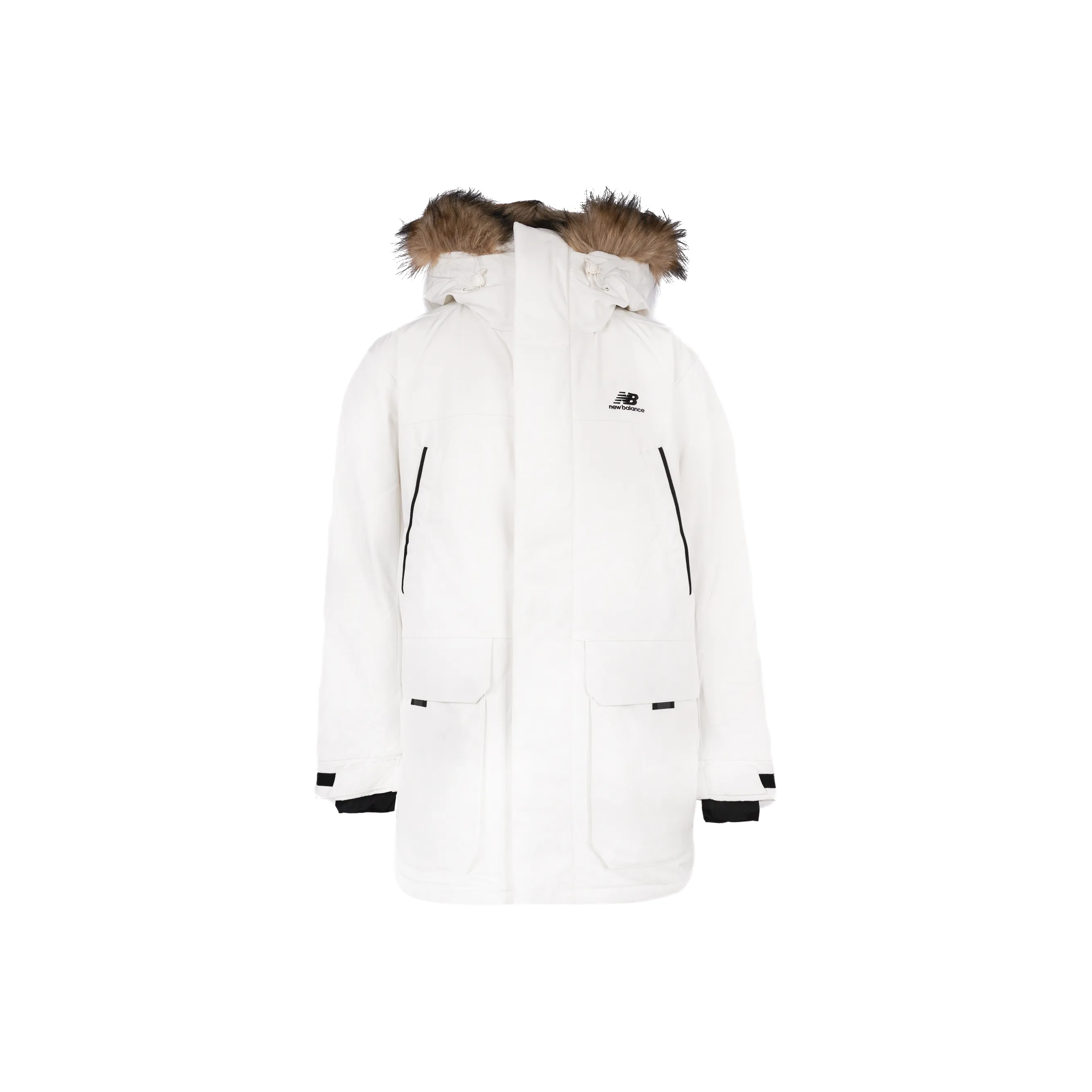 New Balance совместный бренд Пуховик Зимний Мужской Белый