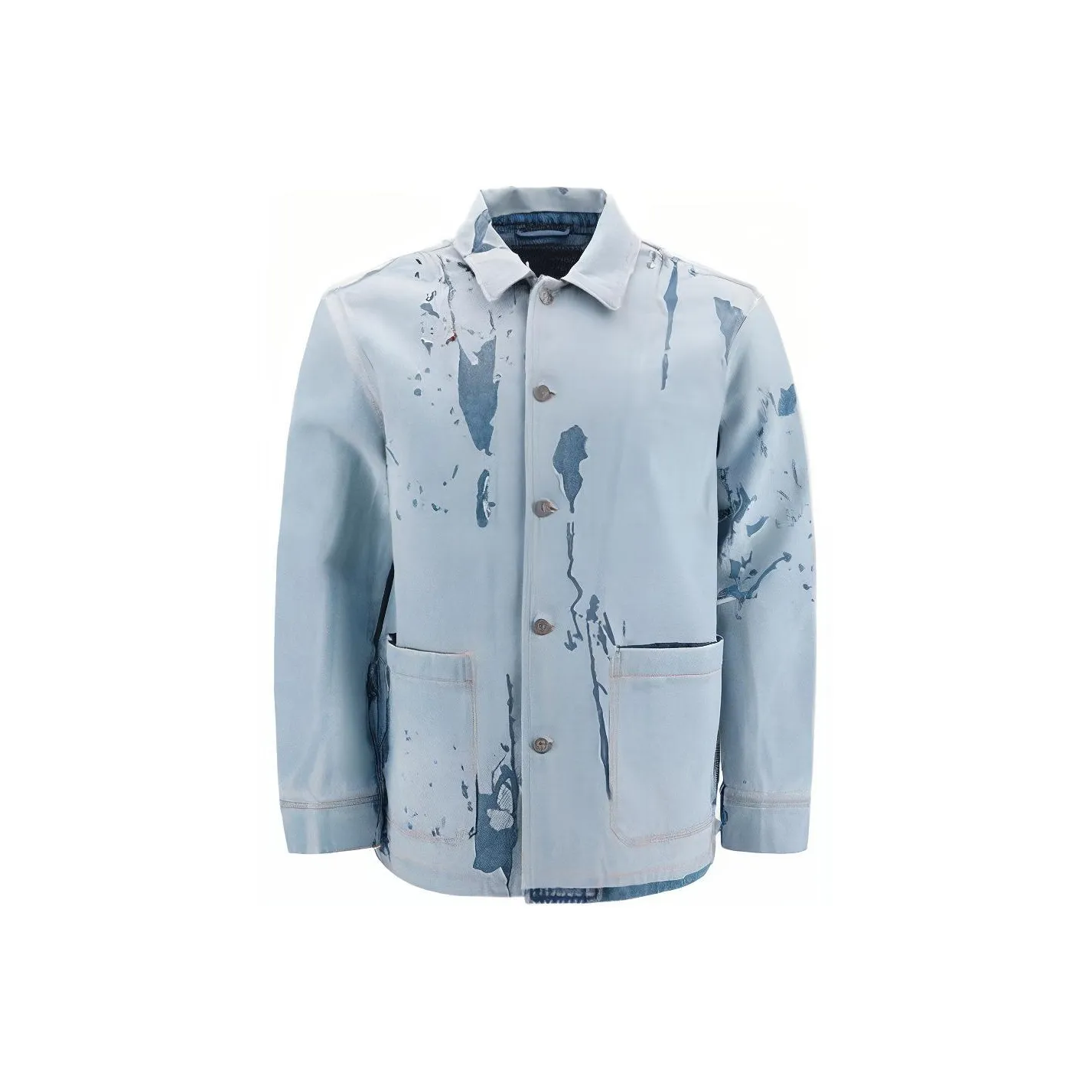 DIESEL SS22 Denim Jacket Men's Light Blue