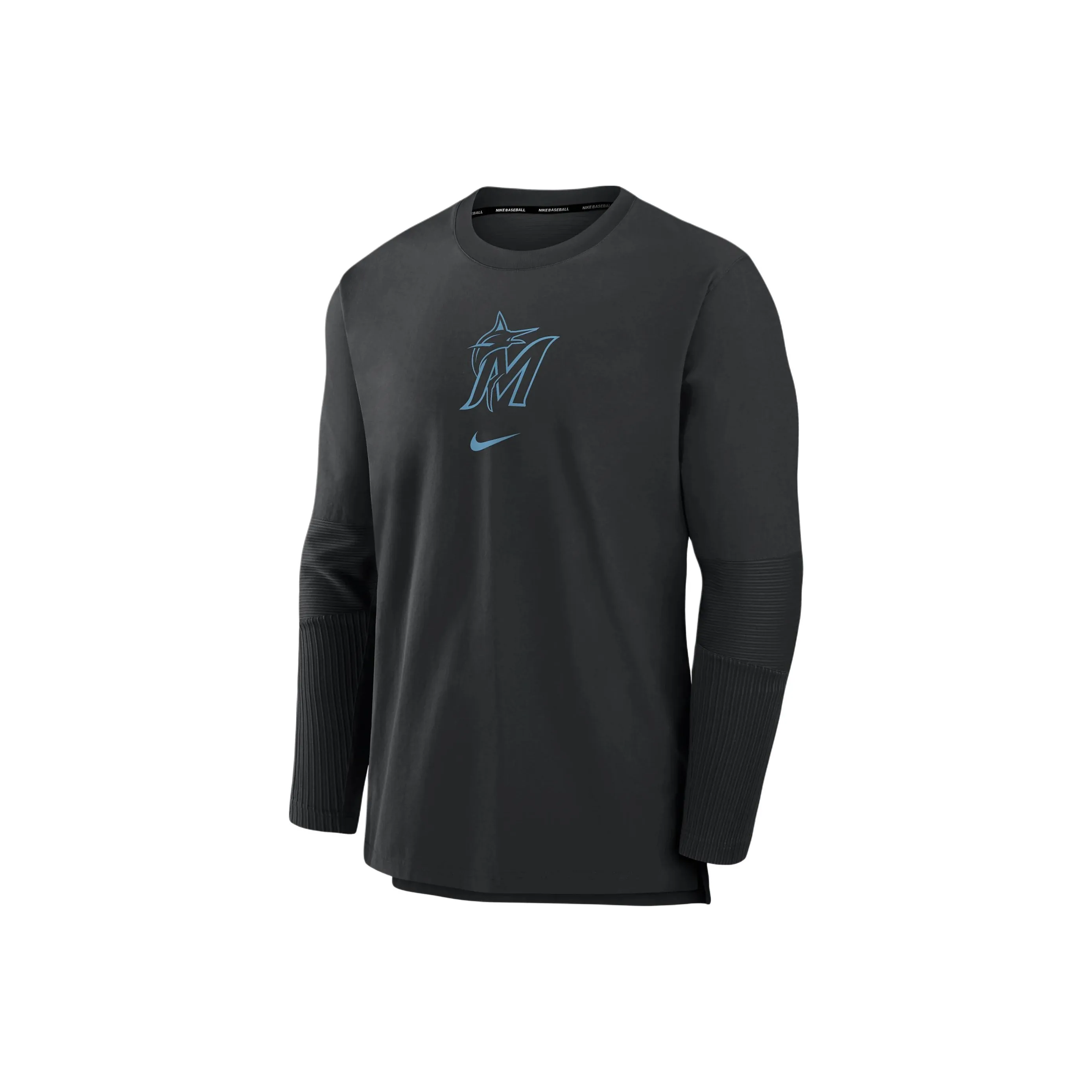 Nike Miami Marlins Authentic Collection Player Men's Nike Dri FIT Mlb Pullover Jacket